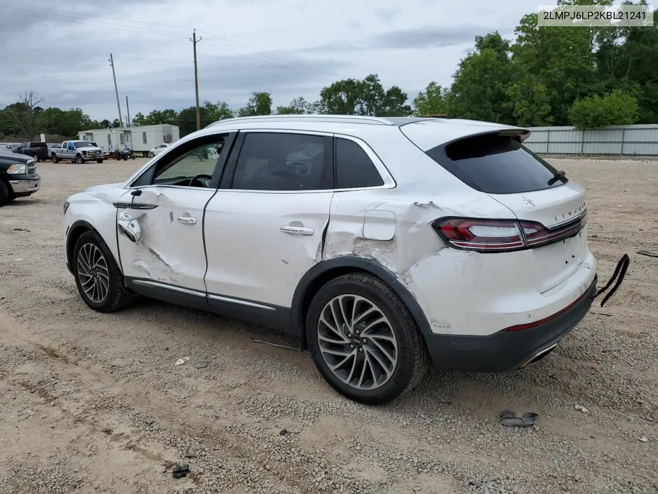 2019 Lincoln Nautilus Reserve VIN: 2LMPJ6LP2KBL21241 Lot: 54930625