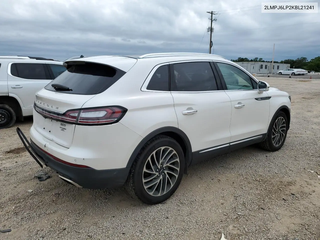 2019 Lincoln Nautilus Reserve VIN: 2LMPJ6LP2KBL21241 Lot: 54930625