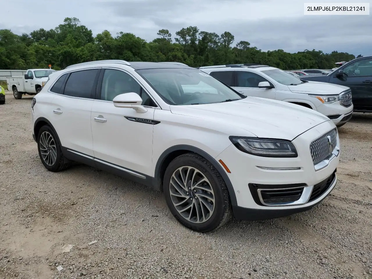 2019 Lincoln Nautilus Reserve VIN: 2LMPJ6LP2KBL21241 Lot: 54930625
