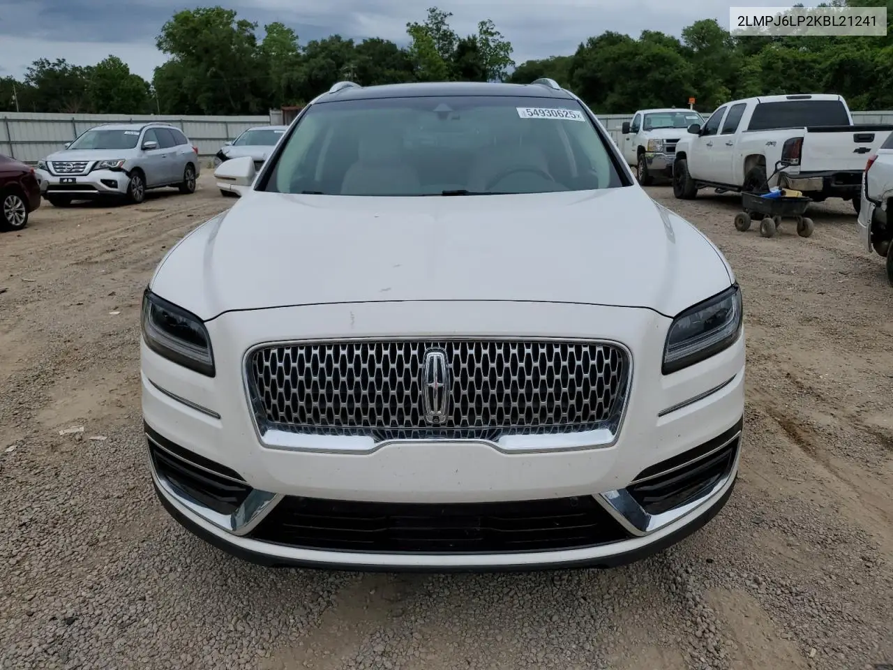 2019 Lincoln Nautilus Reserve VIN: 2LMPJ6LP2KBL21241 Lot: 54930625
