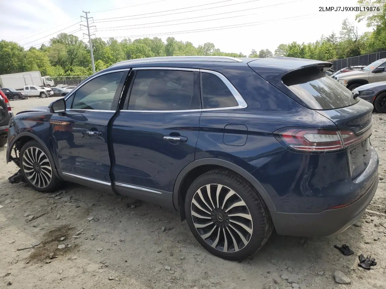 2019 Lincoln Nautilus Black Label VIN: 2LMPJ7J9XKBL19876 Lot: 55107105