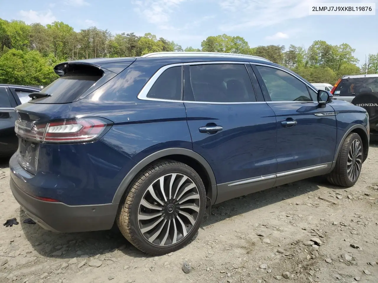2019 Lincoln Nautilus Black Label VIN: 2LMPJ7J9XKBL19876 Lot: 55107105