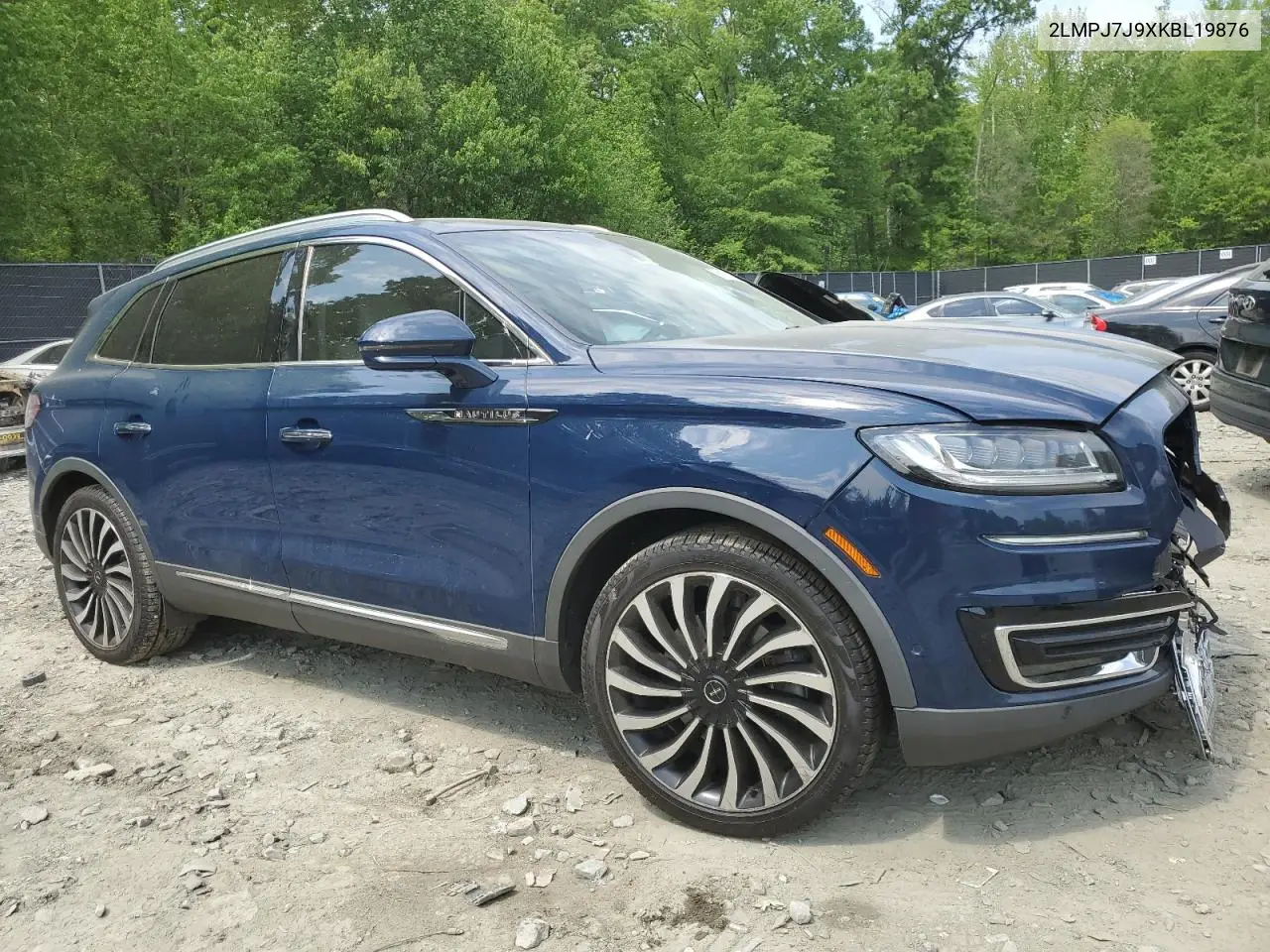 2019 Lincoln Nautilus Black Label VIN: 2LMPJ7J9XKBL19876 Lot: 55107105