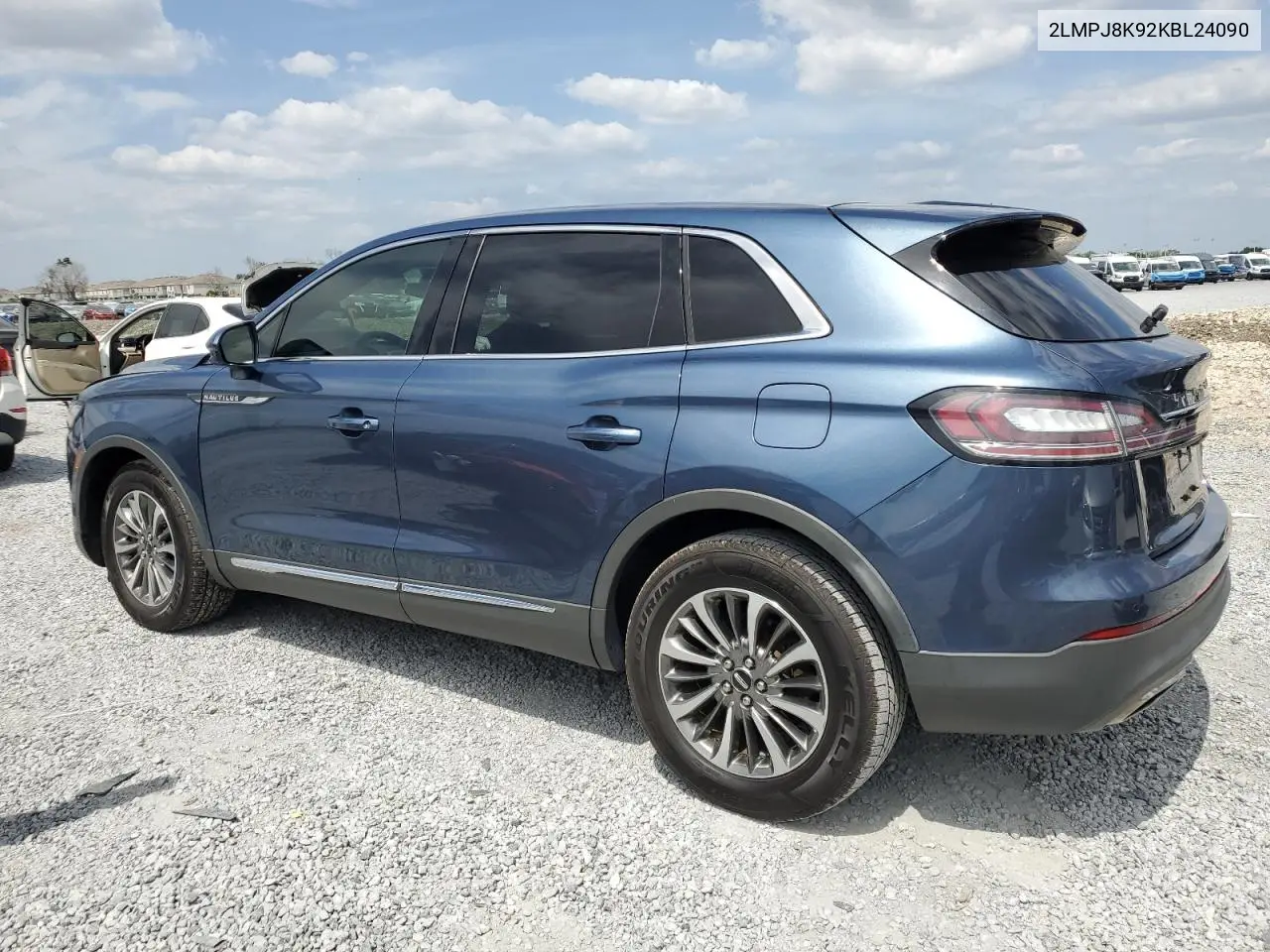 2019 Lincoln Nautilus Select VIN: 2LMPJ8K92KBL24090 Lot: 55441825
