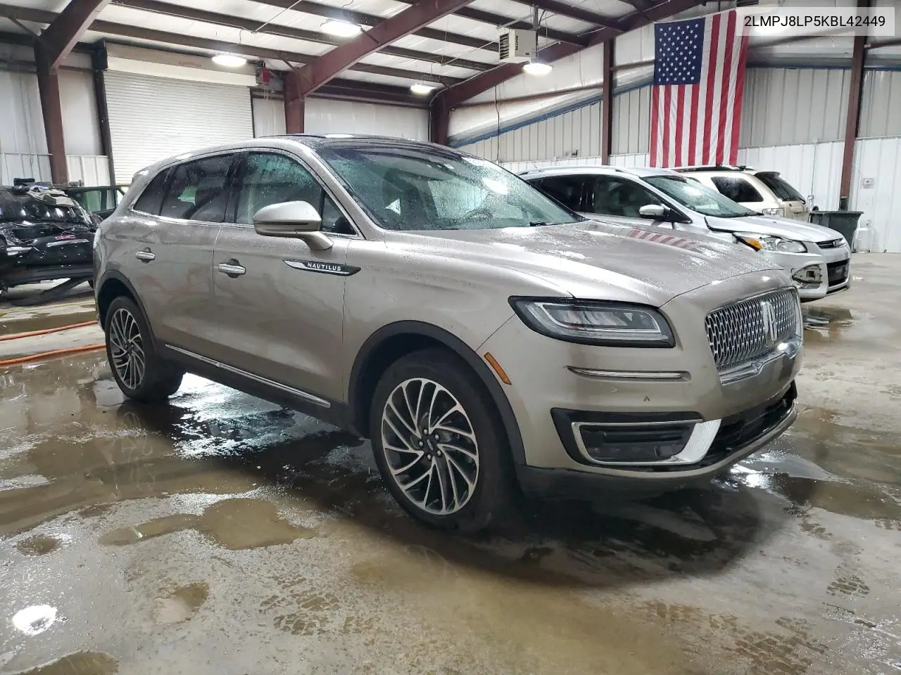 2019 Lincoln Nautilus Reserve VIN: 2LMPJ8LP5KBL42449 Lot: 56153065