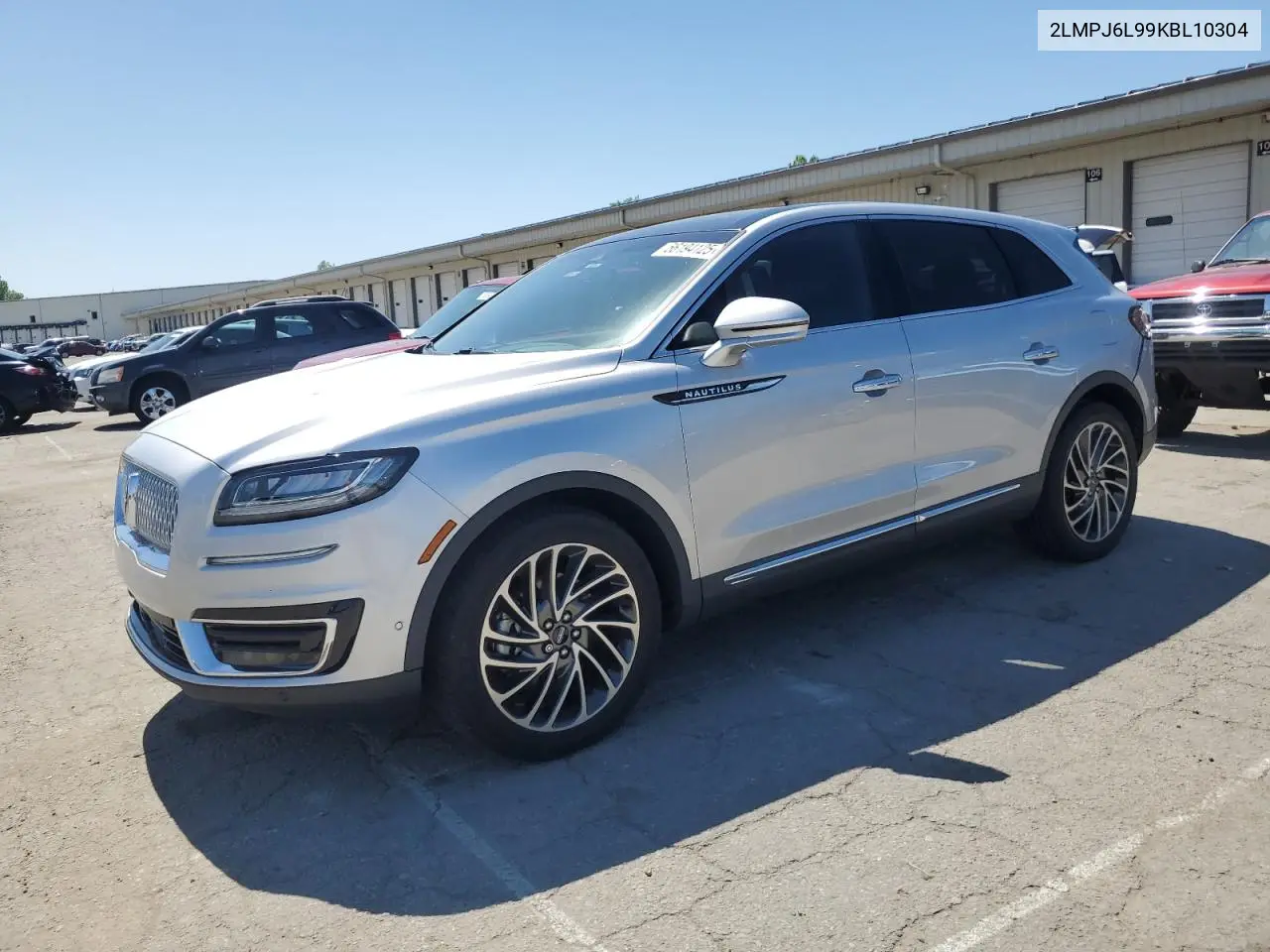 2019 Lincoln Nautilus Reserve VIN: 2LMPJ6L99KBL10304 Lot: 56194125