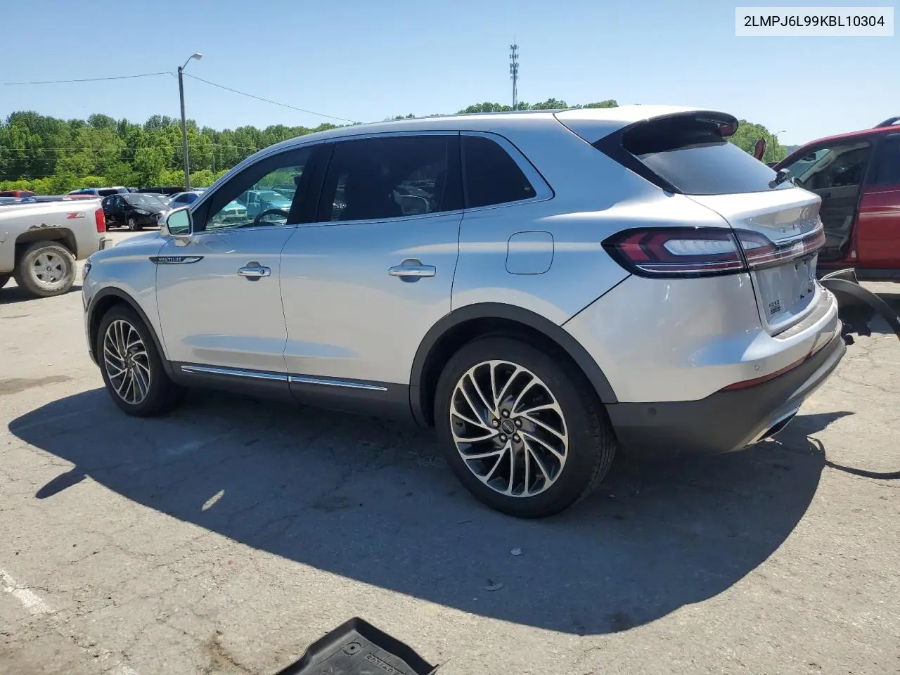 2019 Lincoln Nautilus Reserve VIN: 2LMPJ6L99KBL10304 Lot: 56194125