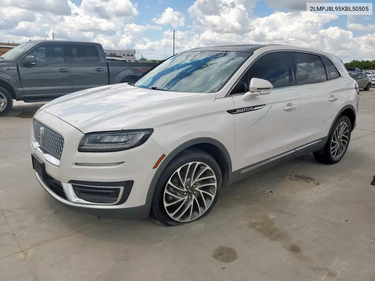 2019 Lincoln Nautilus Reserve VIN: 2LMPJ8L95KBL50505 Lot: 56309135
