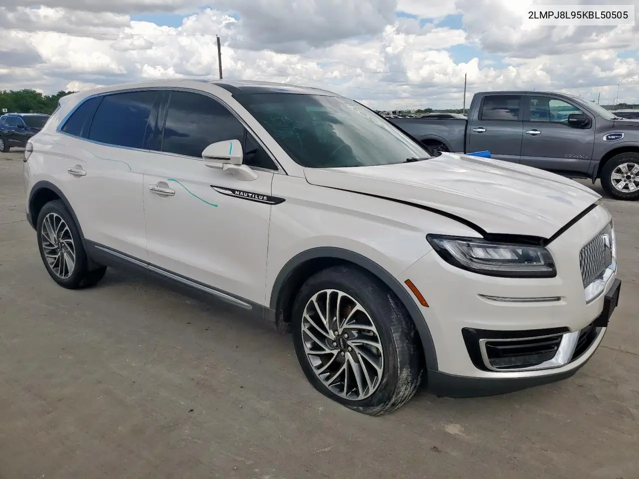 2019 Lincoln Nautilus Reserve VIN: 2LMPJ8L95KBL50505 Lot: 56309135