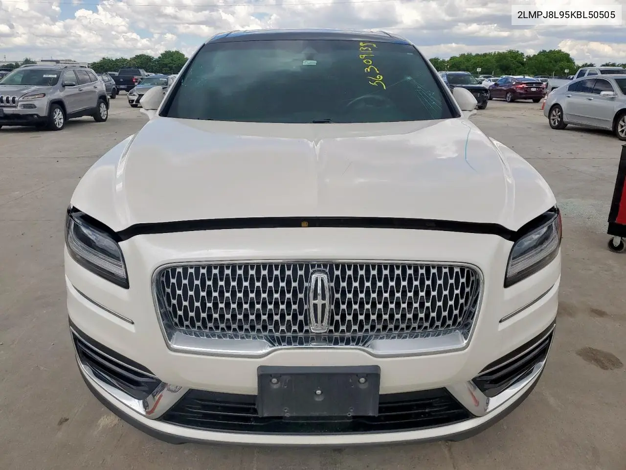 2019 Lincoln Nautilus Reserve VIN: 2LMPJ8L95KBL50505 Lot: 56309135