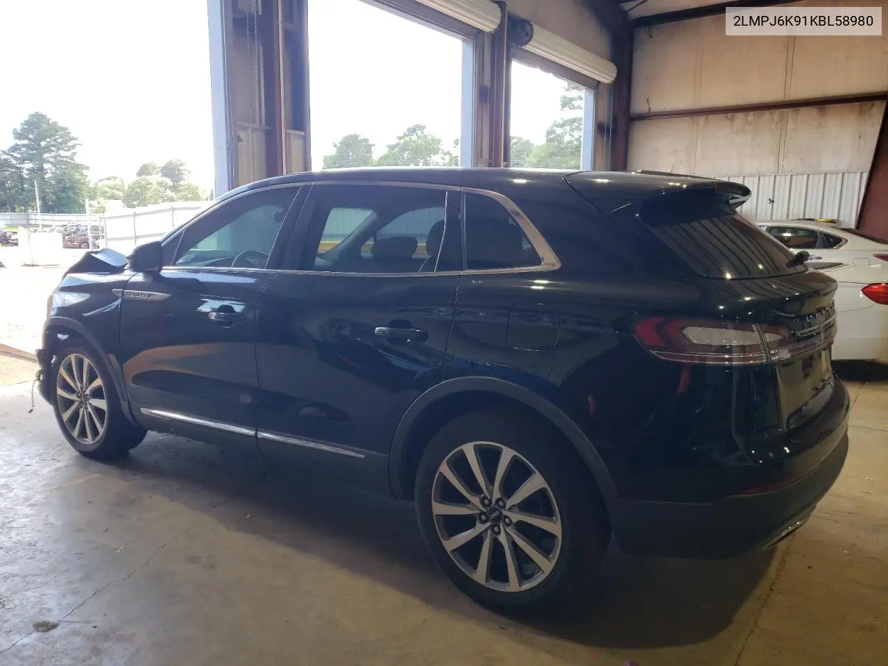 2019 Lincoln Nautilus Select VIN: 2LMPJ6K91KBL58980 Lot: 56317245