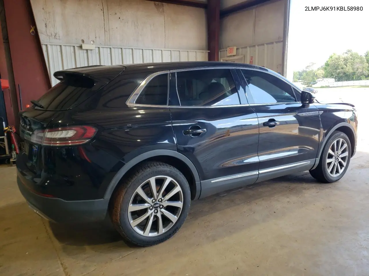 2019 Lincoln Nautilus Select VIN: 2LMPJ6K91KBL58980 Lot: 56317245