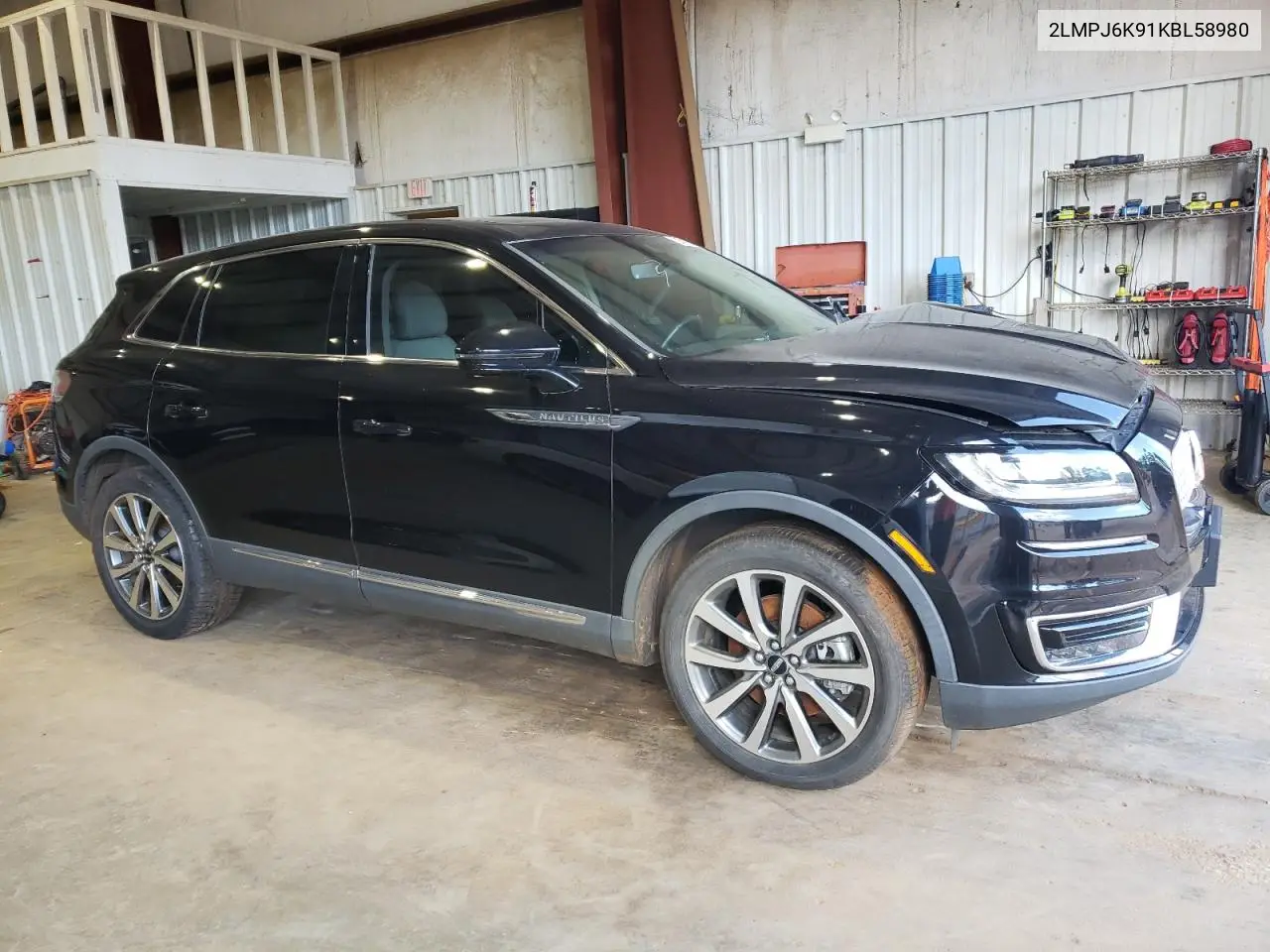 2019 Lincoln Nautilus Select VIN: 2LMPJ6K91KBL58980 Lot: 56317245