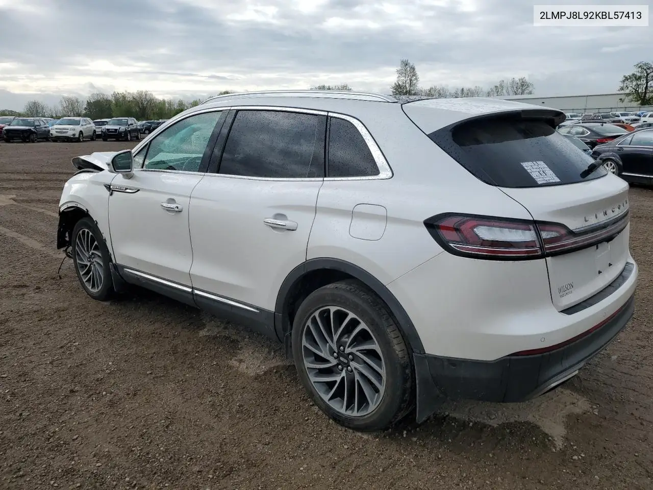 2019 Lincoln Nautilus Reserve VIN: 2LMPJ8L92KBL57413 Lot: 56824035