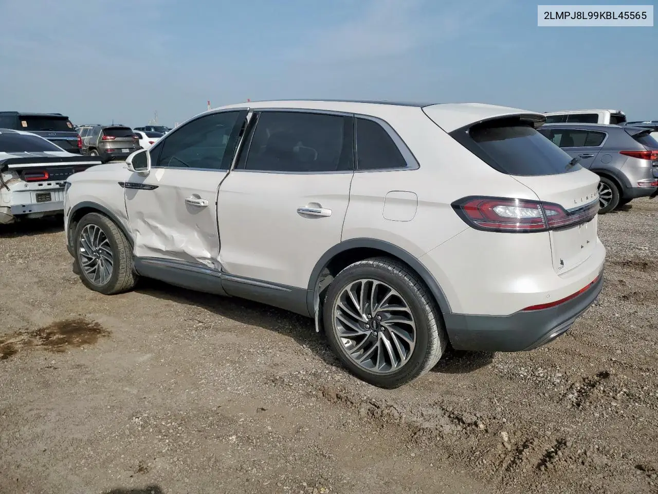 2019 Lincoln Nautilus Reserve VIN: 2LMPJ8L99KBL45565 Lot: 57159045