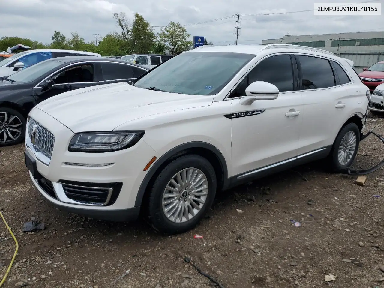 2019 Lincoln Nautilus VIN: 2LMPJ8J91KBL48155 Lot: 58641895