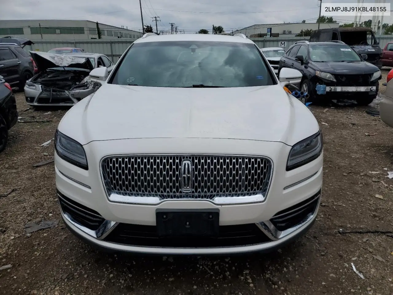 2019 Lincoln Nautilus VIN: 2LMPJ8J91KBL48155 Lot: 58641895