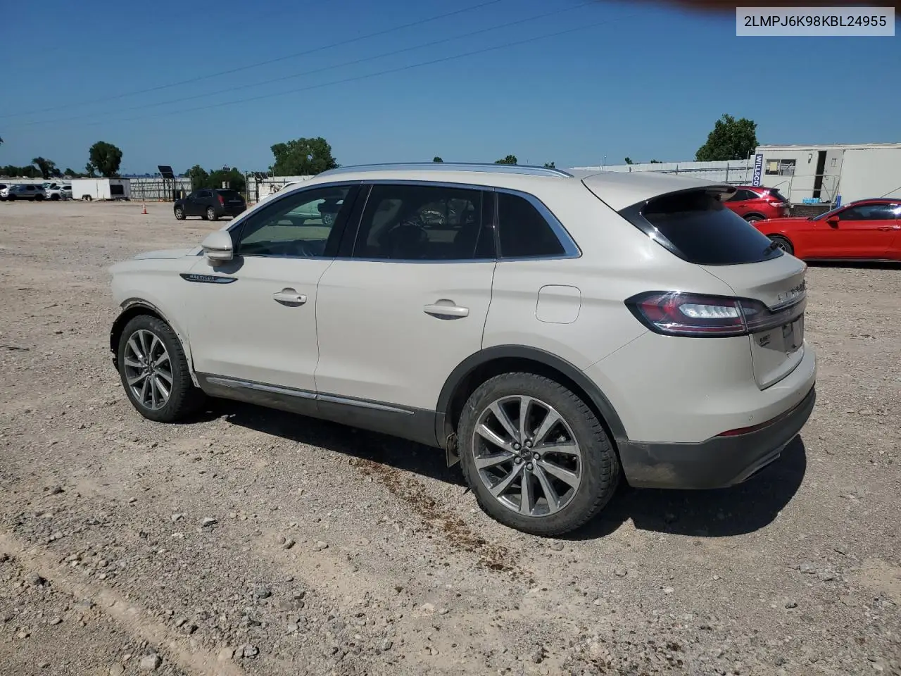 2019 Lincoln Nautilus Select VIN: 2LMPJ6K98KBL24955 Lot: 59878515