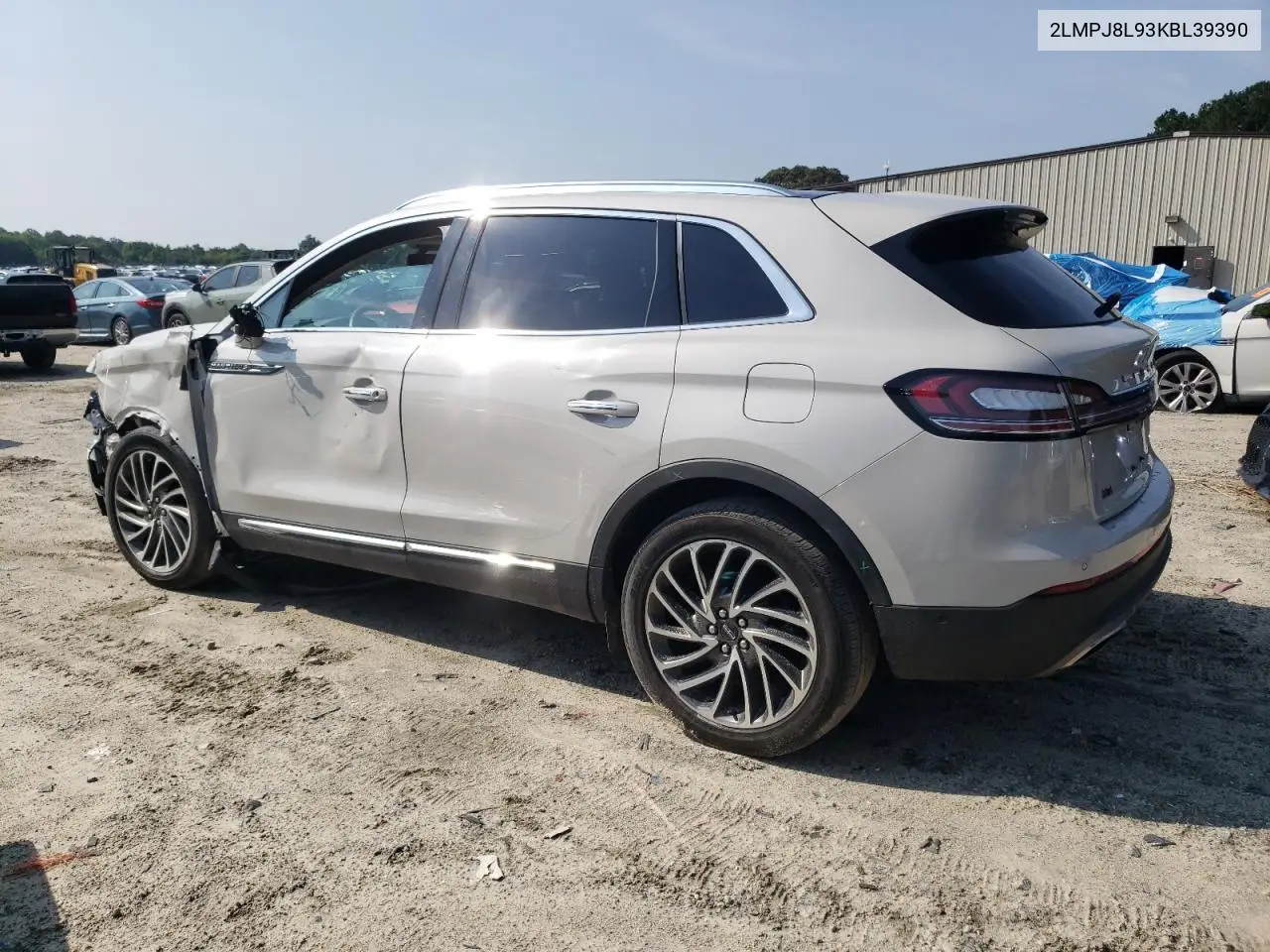 2019 Lincoln Nautilus Reserve VIN: 2LMPJ8L93KBL39390 Lot: 60316275