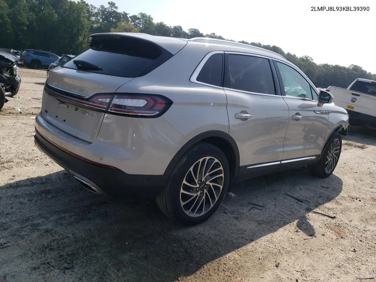 2019 Lincoln Nautilus Reserve VIN: 2LMPJ8L93KBL39390 Lot: 60316275
