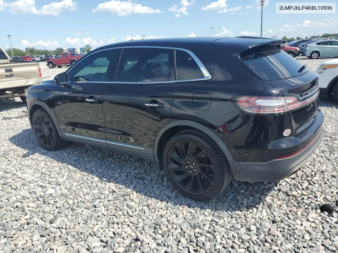 2019 Lincoln Nautilus Reserve VIN: 2LMPJ6LP4KBL10936 Lot: 61195685