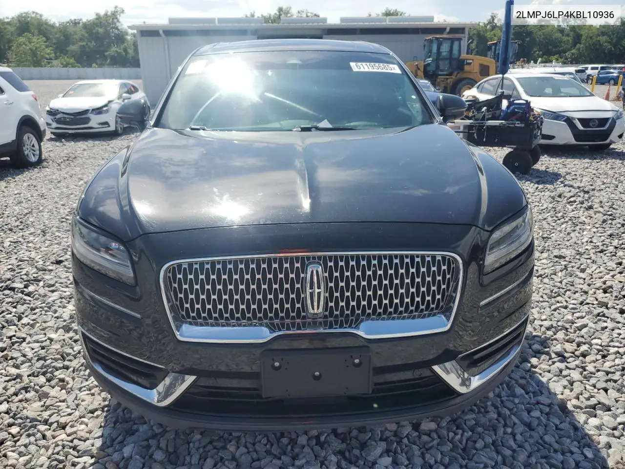 2019 Lincoln Nautilus Reserve VIN: 2LMPJ6LP4KBL10936 Lot: 61195685