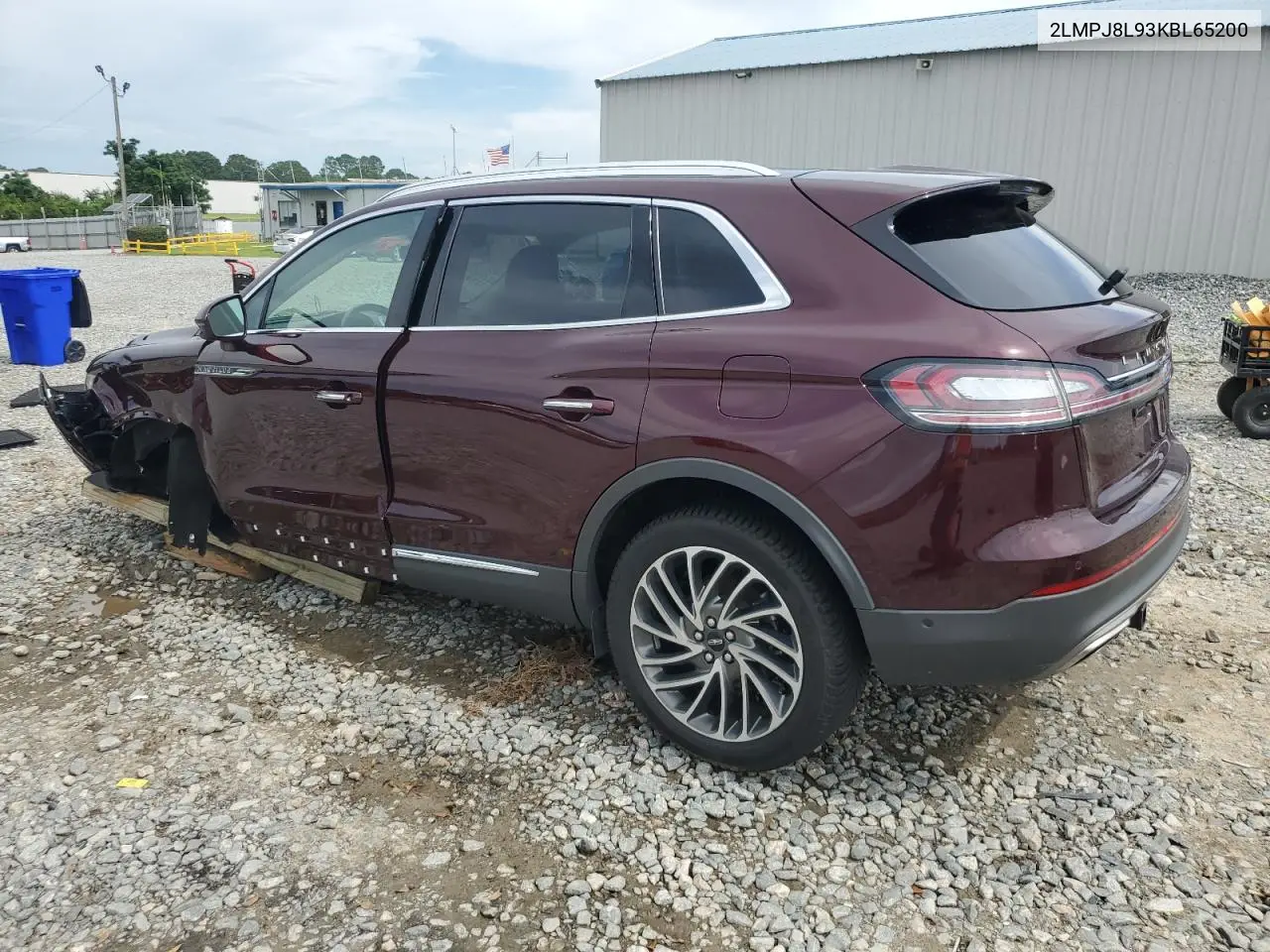 2019 Lincoln Nautilus Reserve VIN: 2LMPJ8L93KBL65200 Lot: 61218485