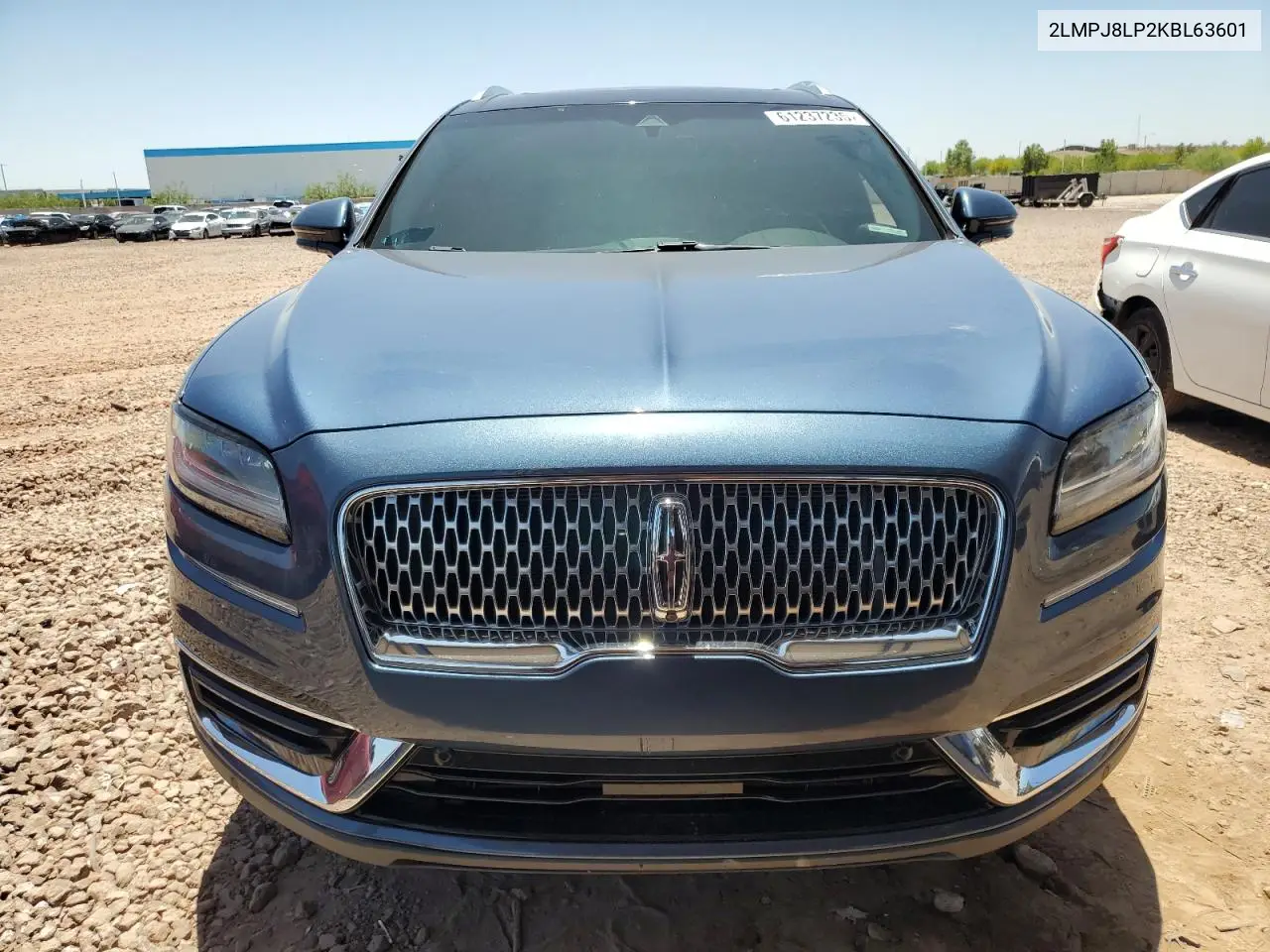 2019 Lincoln Nautilus Reserve VIN: 2LMPJ8LP2KBL63601 Lot: 61237235