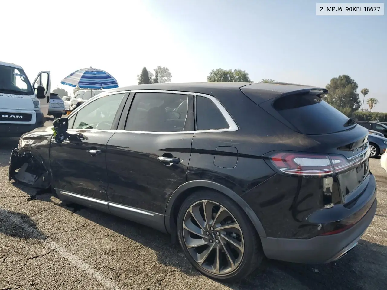 2019 Lincoln Nautilus Reserve VIN: 2LMPJ6L90KBL18677 Lot: 61746815