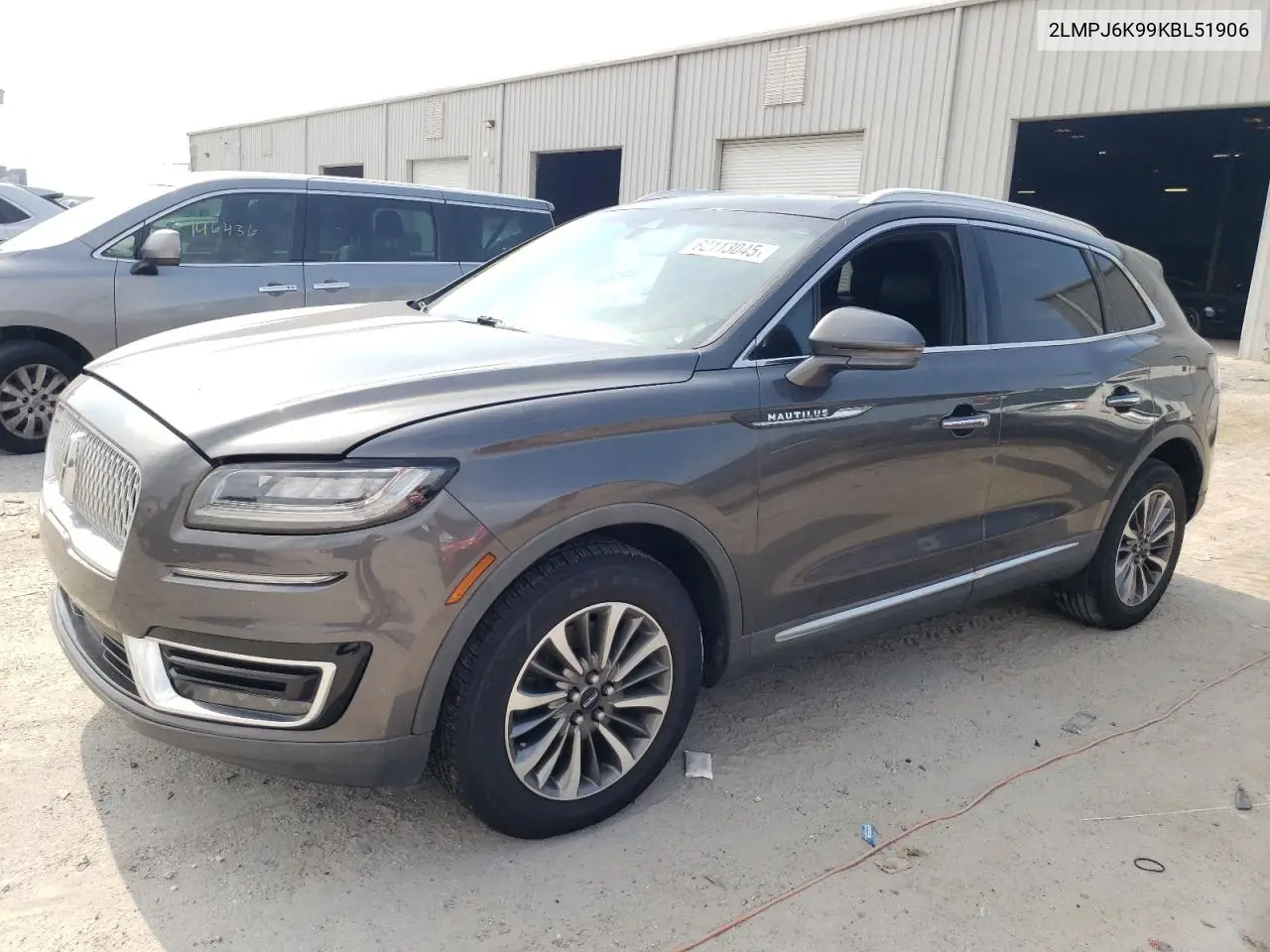 2019 Lincoln Nautilus Select VIN: 2LMPJ6K99KBL51906 Lot: 62113045