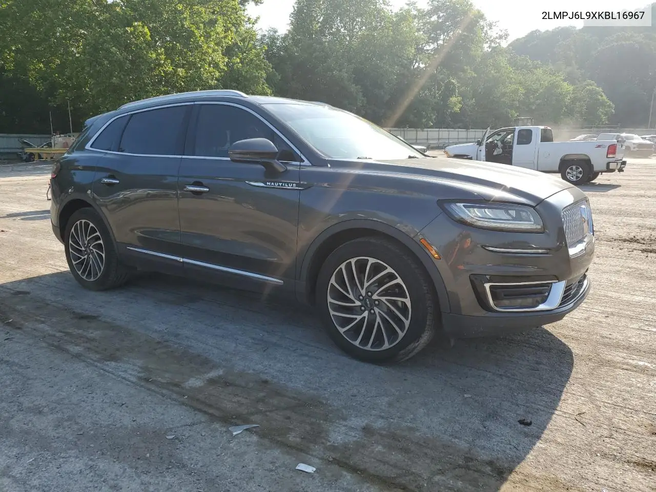 2019 Lincoln Nautilus Reserve VIN: 2LMPJ6L9XKBL16967 Lot: 62356445