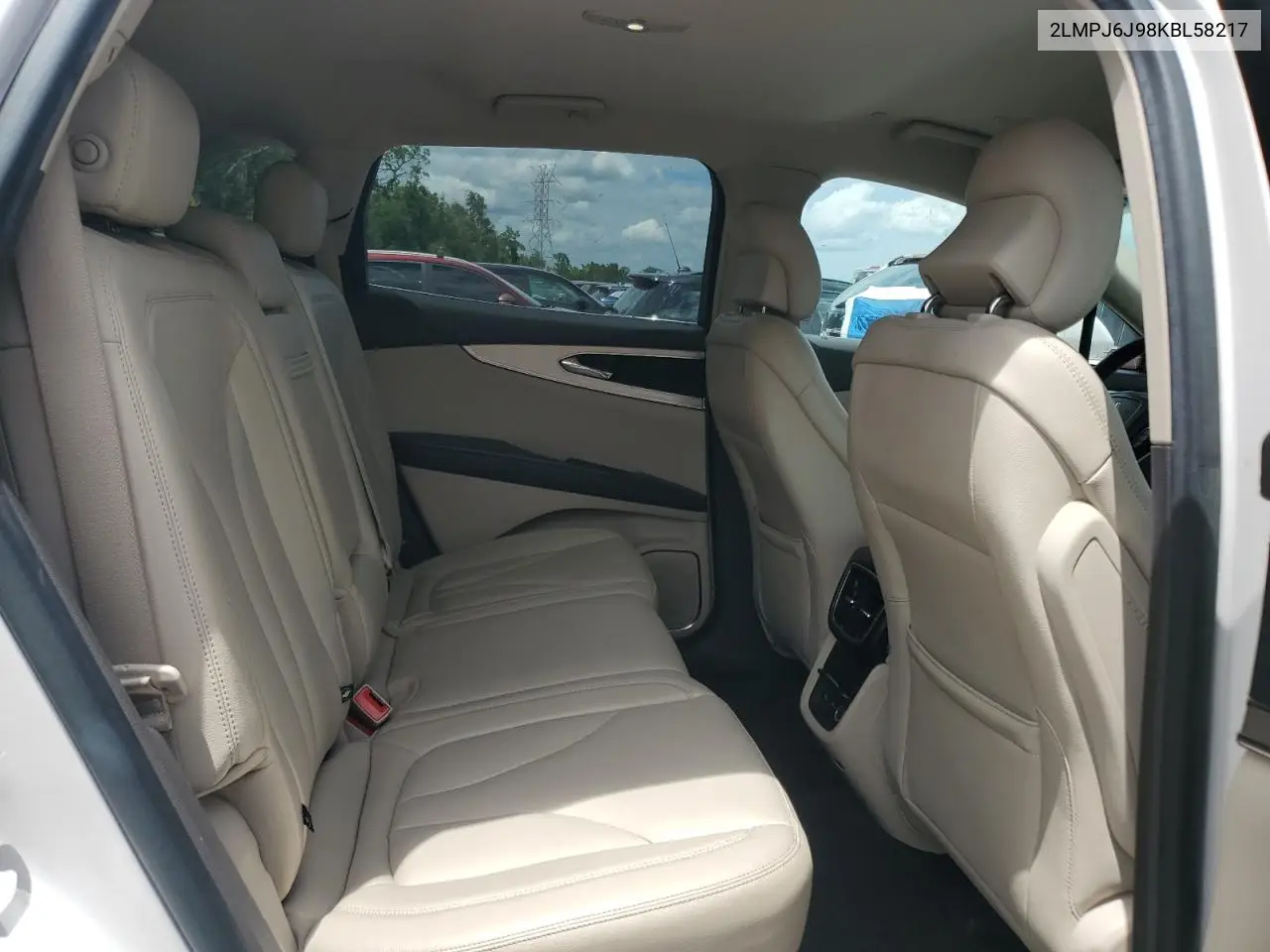 2019 Lincoln Nautilus VIN: 2LMPJ6J98KBL58217 Lot: 62369165