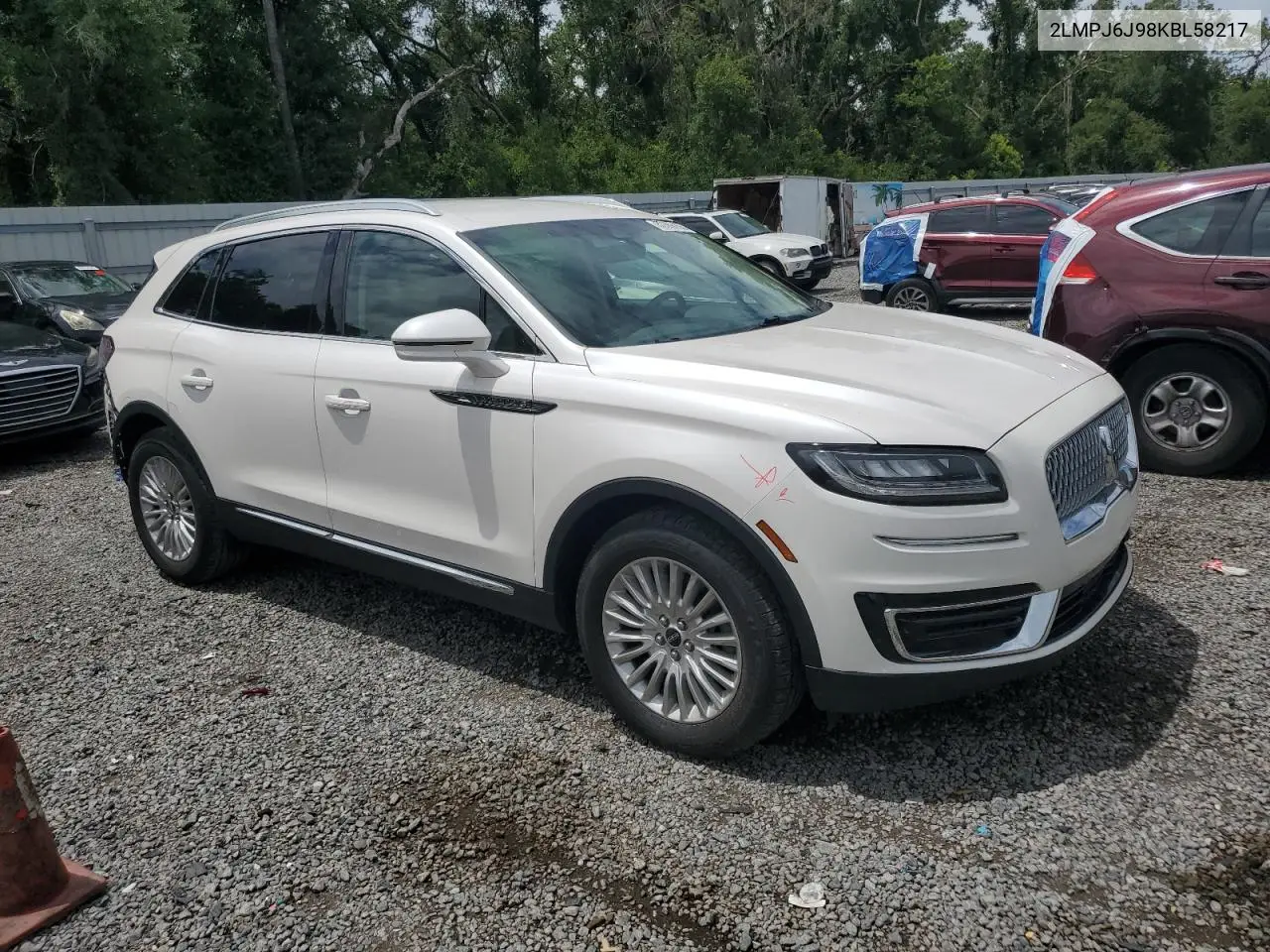 2019 Lincoln Nautilus VIN: 2LMPJ6J98KBL58217 Lot: 62369165