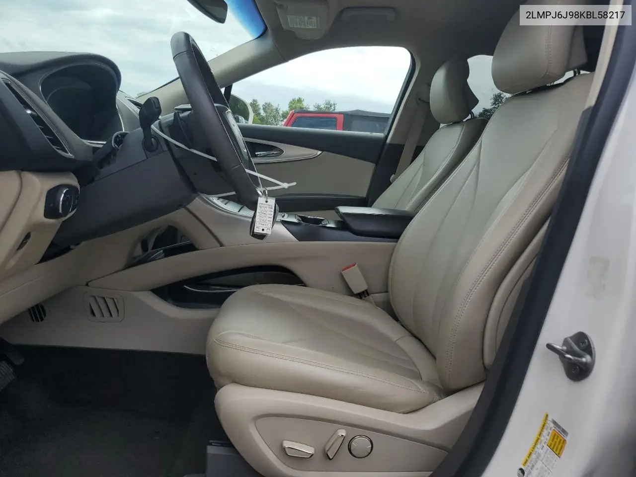 2019 Lincoln Nautilus VIN: 2LMPJ6J98KBL58217 Lot: 62369165