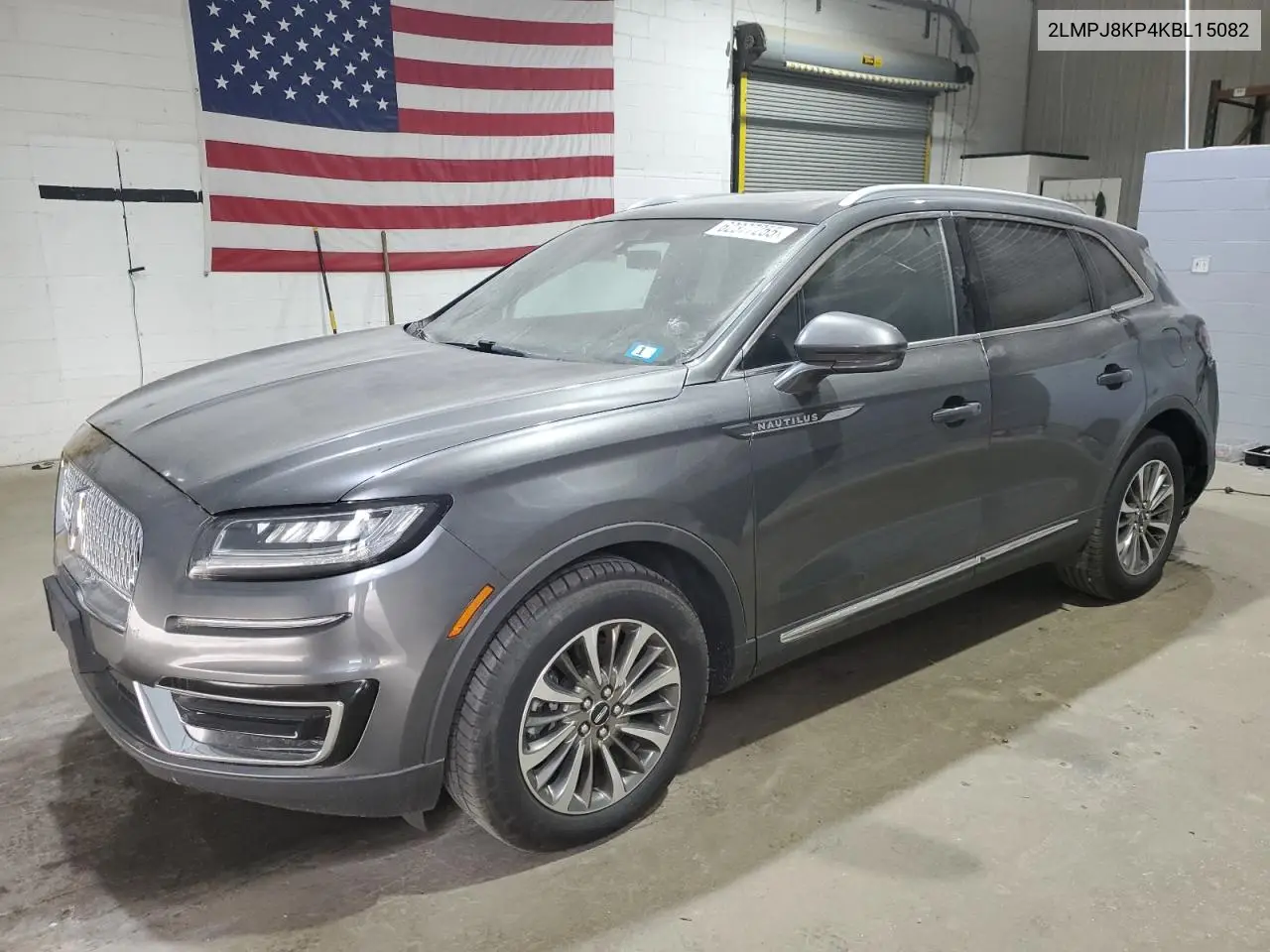 2019 Lincoln Nautilus Select VIN: 2LMPJ8KP4KBL15082 Lot: 62377255