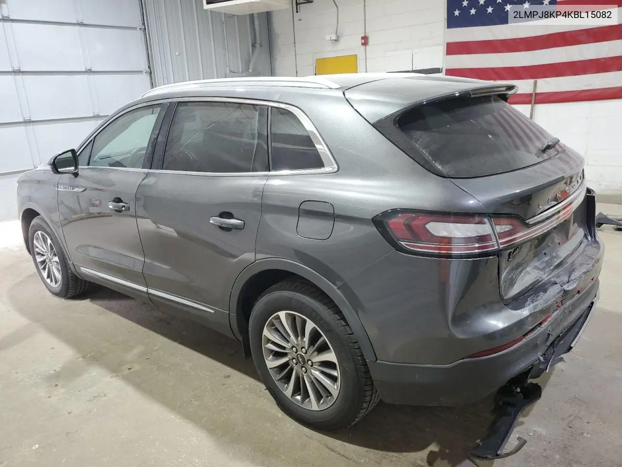 2019 Lincoln Nautilus Select VIN: 2LMPJ8KP4KBL15082 Lot: 62377255