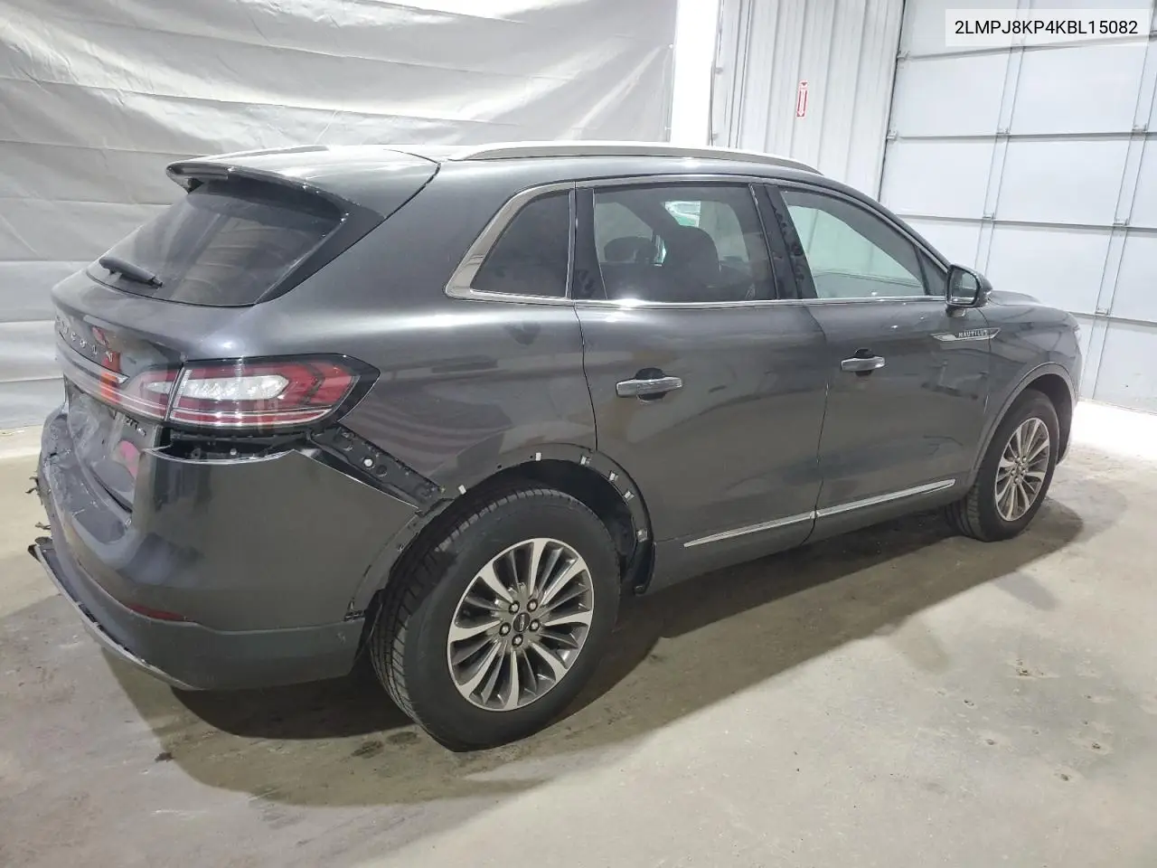 2019 Lincoln Nautilus Select VIN: 2LMPJ8KP4KBL15082 Lot: 62377255