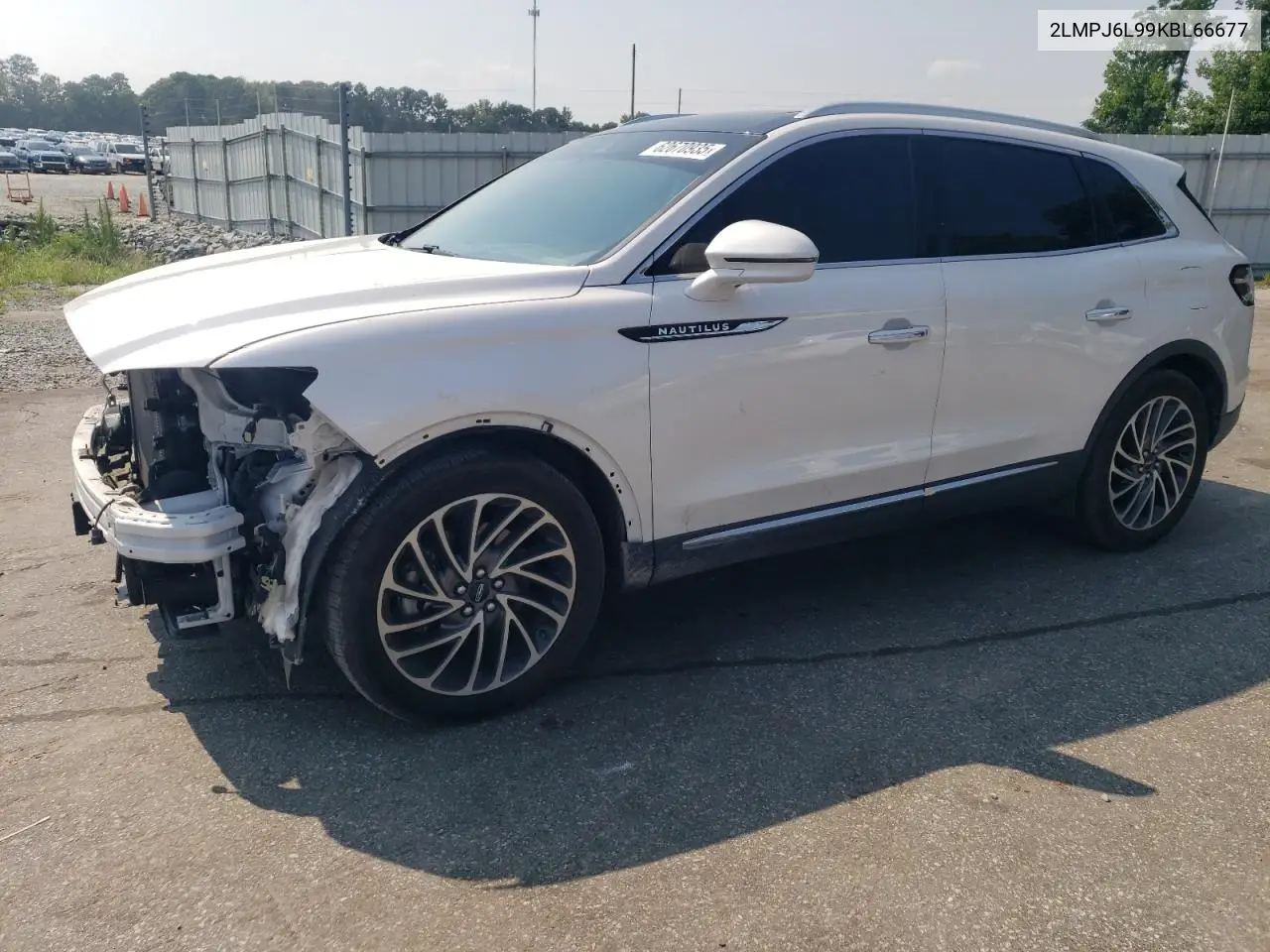 2019 Lincoln Nautilus Reserve VIN: 2LMPJ6L99KBL66677 Lot: 62670935