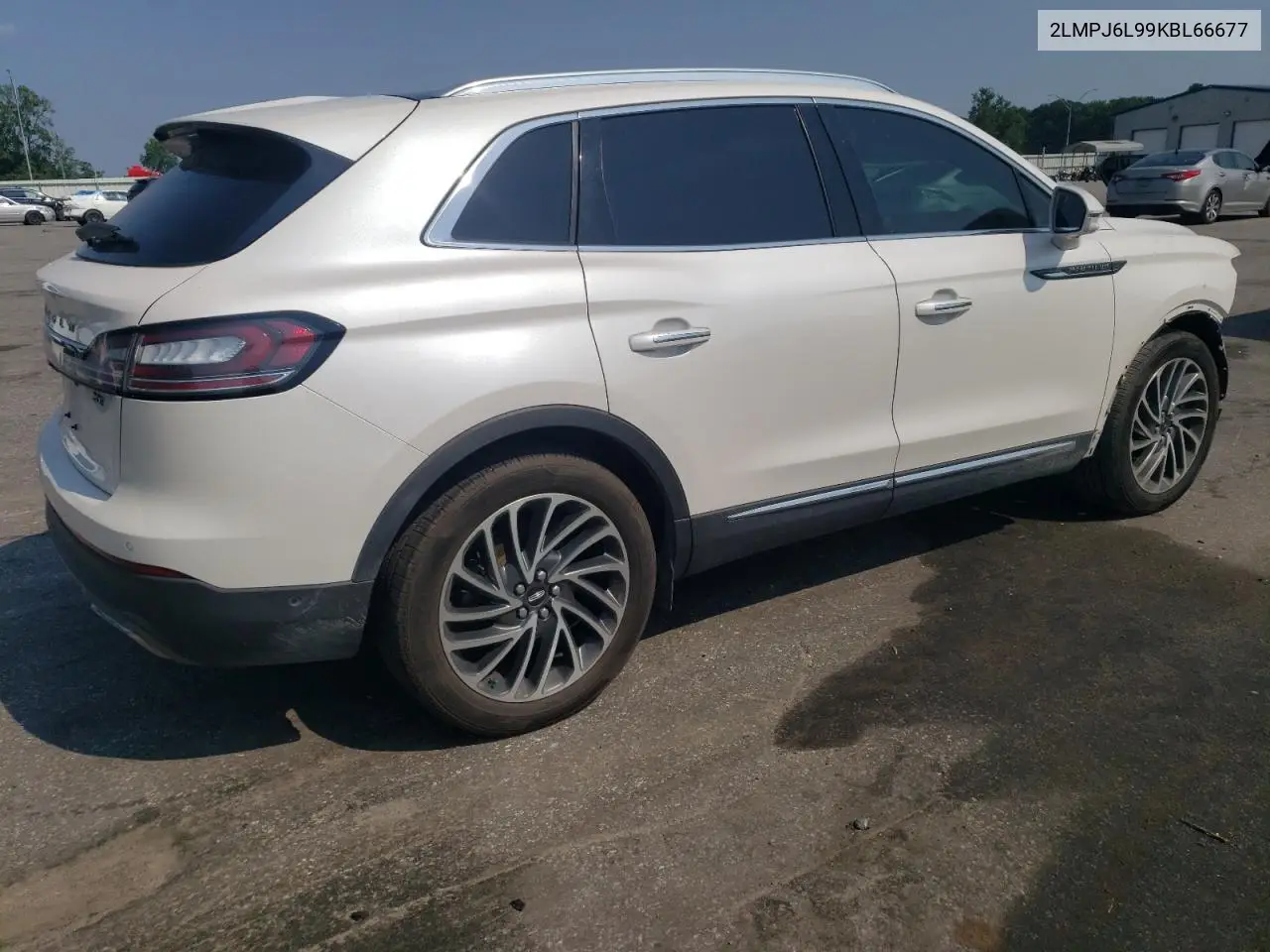 2019 Lincoln Nautilus Reserve VIN: 2LMPJ6L99KBL66677 Lot: 62670935