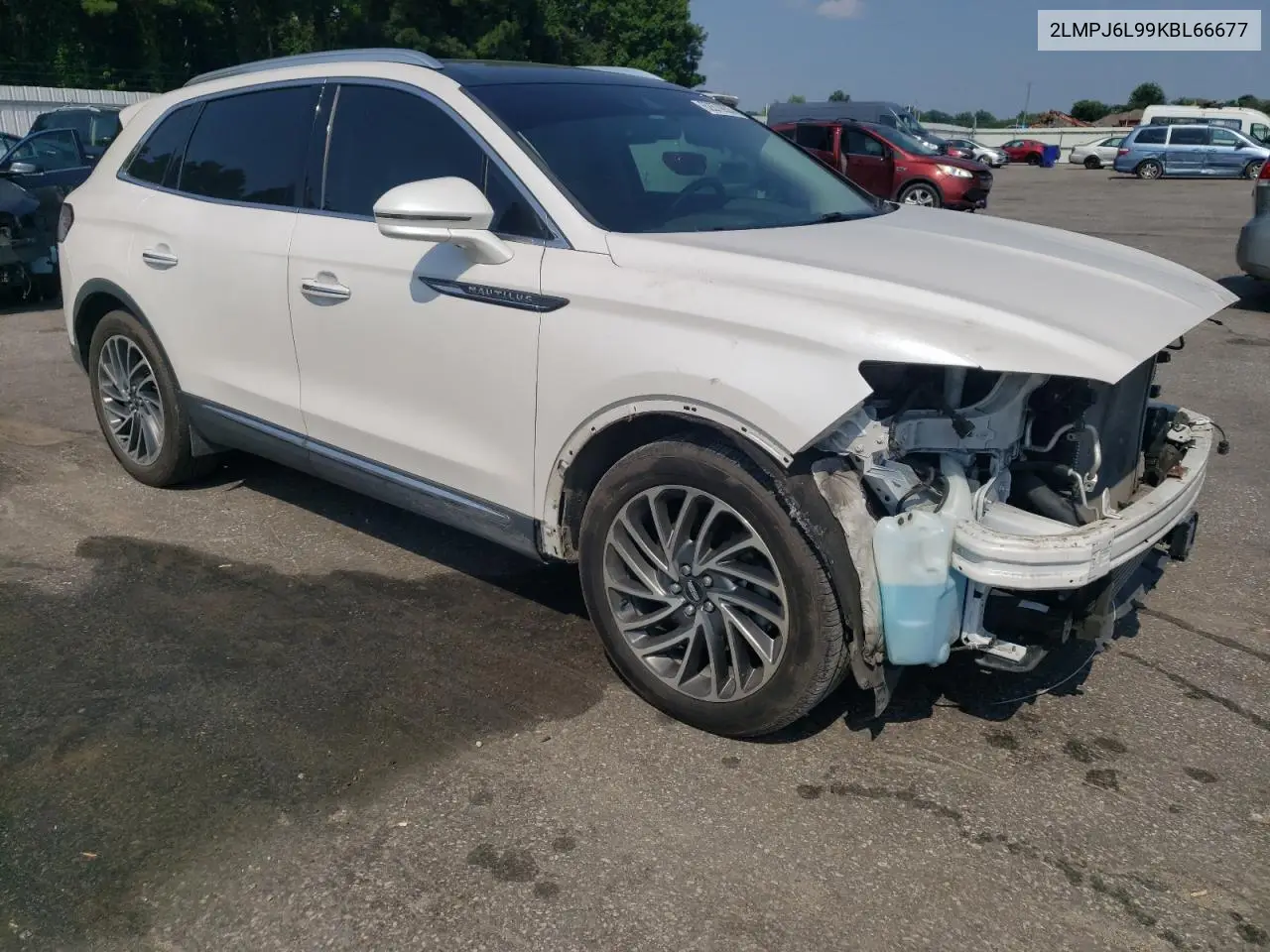 2019 Lincoln Nautilus Reserve VIN: 2LMPJ6L99KBL66677 Lot: 62670935