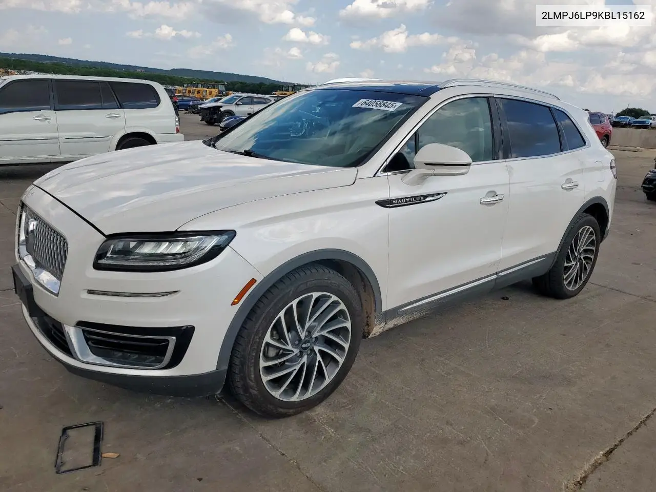2019 Lincoln Nautilus Reserve VIN: 2LMPJ6LP9KBL15162 Lot: 64058845