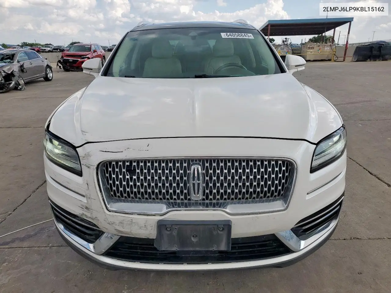 2019 Lincoln Nautilus Reserve VIN: 2LMPJ6LP9KBL15162 Lot: 64058845