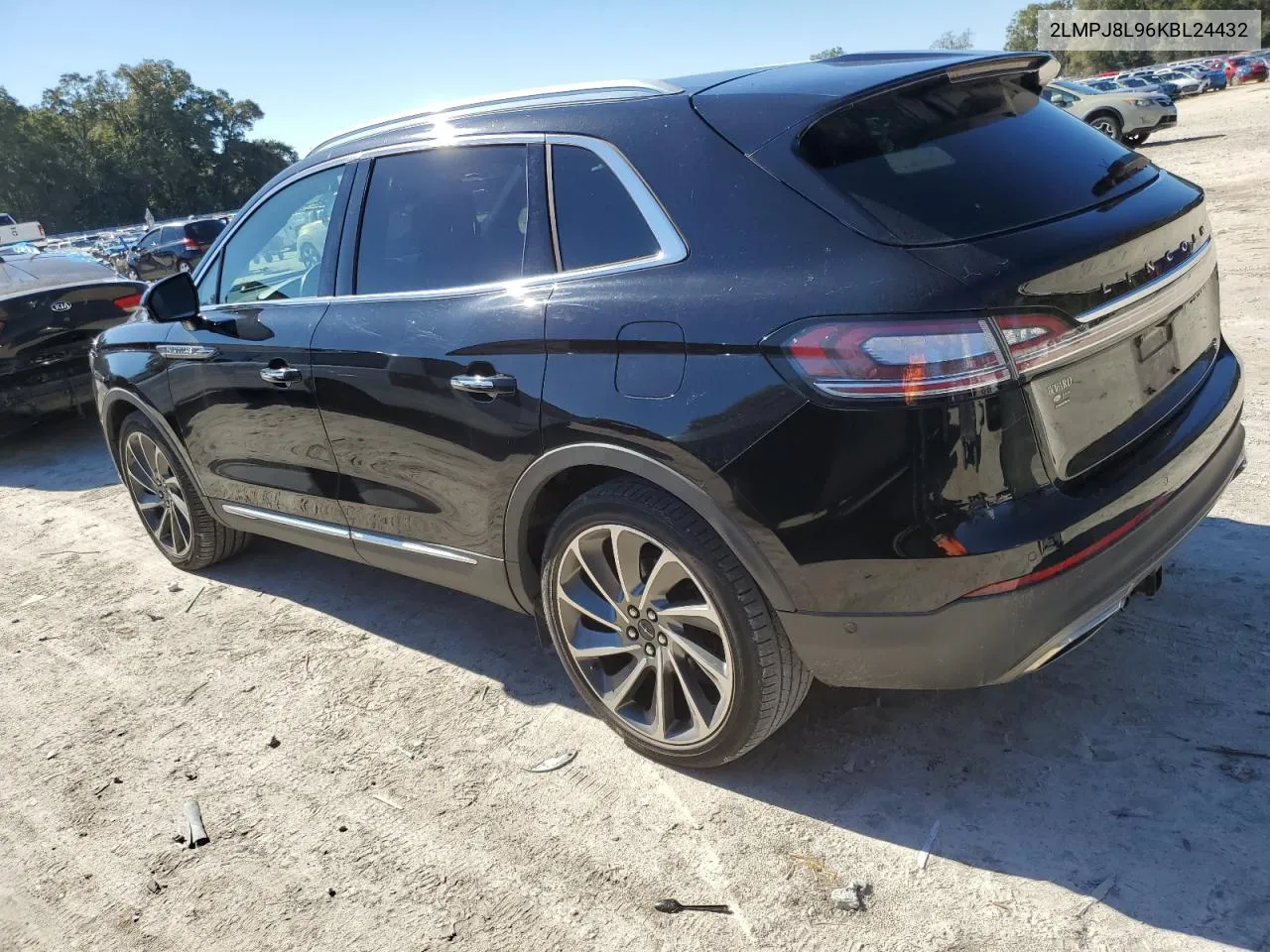 2019 Lincoln Nautilus Reserve VIN: 2LMPJ8L96KBL24432 Lot: 88995365