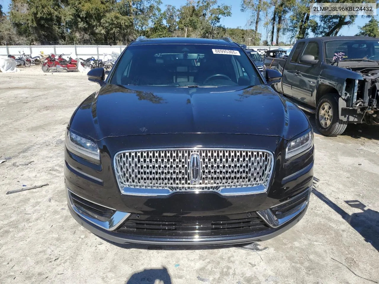 2019 Lincoln Nautilus Reserve VIN: 2LMPJ8L96KBL24432 Lot: 88995365