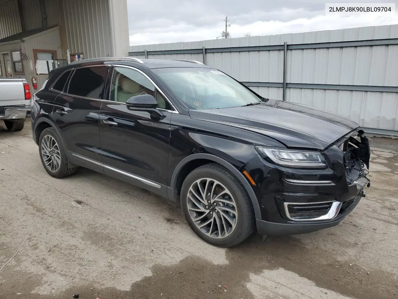 2020 Lincoln Nautilus Reserve VIN: 2LMPJ8K90LBL09704 Lot: 50052605