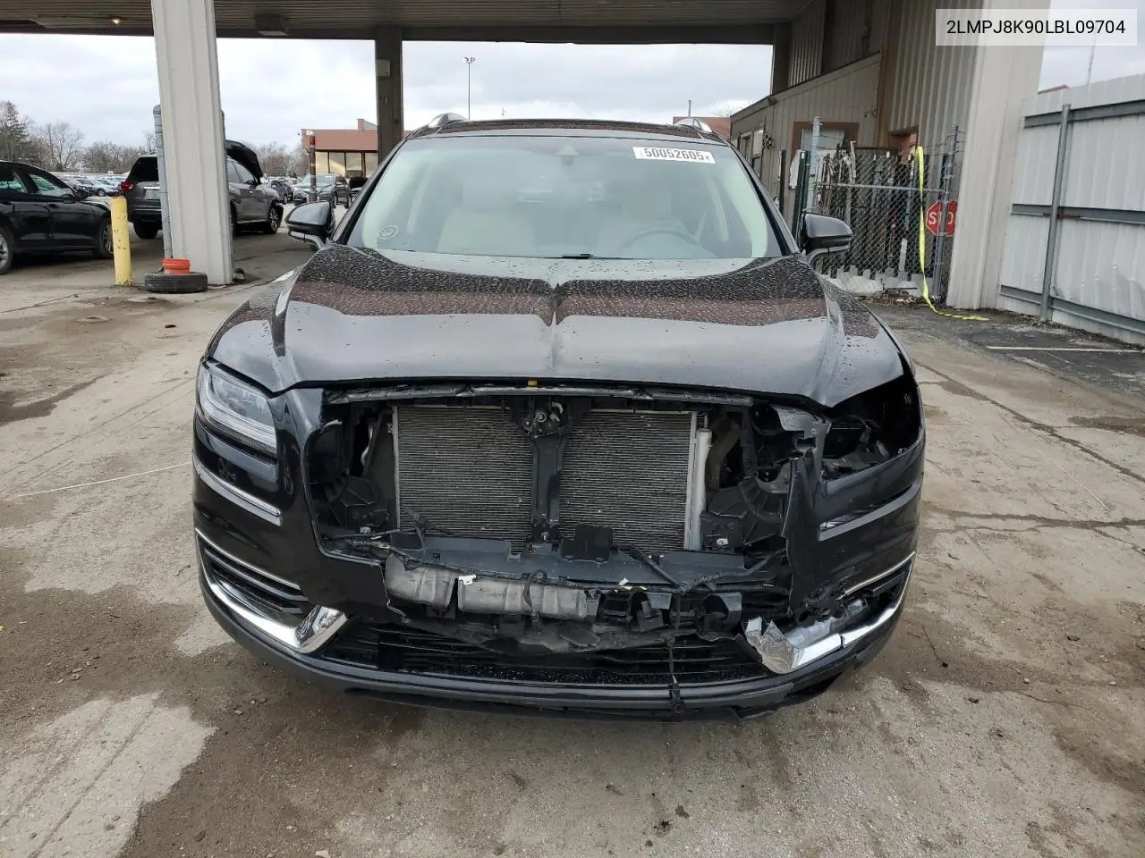 2020 Lincoln Nautilus Reserve VIN: 2LMPJ8K90LBL09704 Lot: 50052605