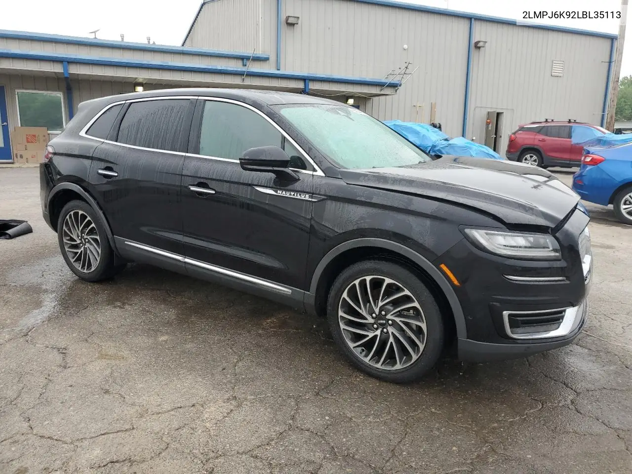 2020 Lincoln Nautilus Reserve VIN: 2LMPJ6K92LBL35113 Lot: 55624825