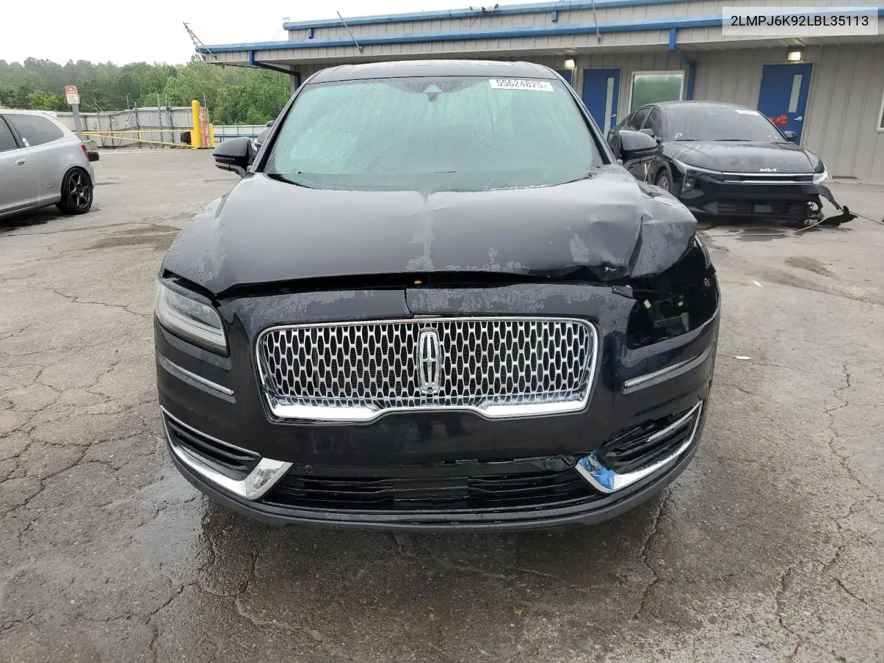2020 Lincoln Nautilus Reserve VIN: 2LMPJ6K92LBL35113 Lot: 55624825