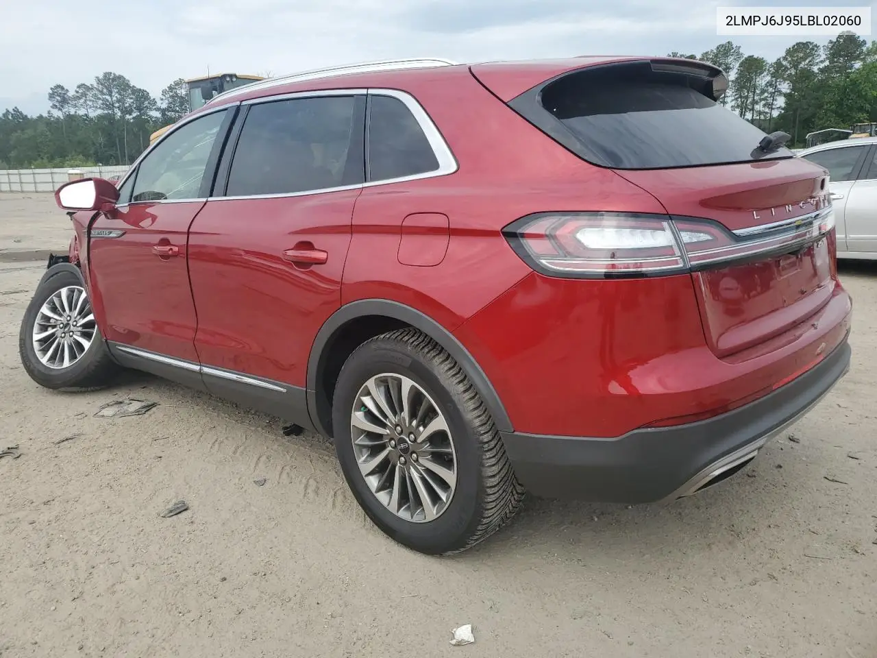 2020 Lincoln Nautilus VIN: 2LMPJ6J95LBL02060 Lot: 56008335