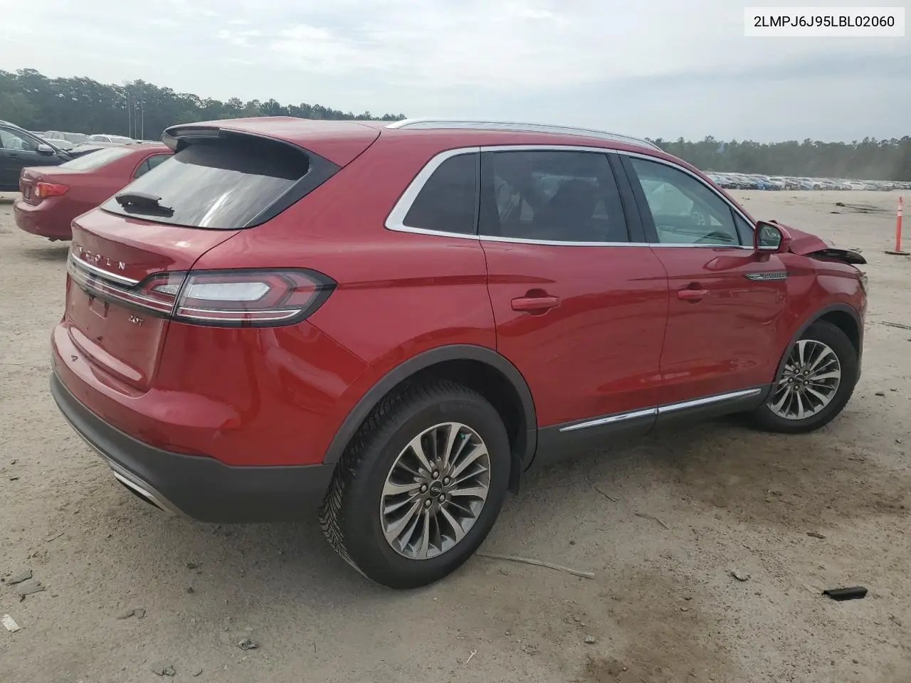 2020 Lincoln Nautilus VIN: 2LMPJ6J95LBL02060 Lot: 56008335